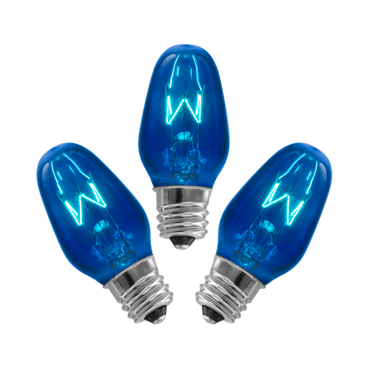 Picture of Scentsy 15 Watt Light Bulbs - 3 Pack – Blue