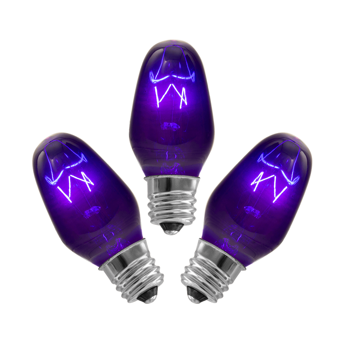 Picture of Scentsy 15 Watt Light Bulbs - 3 Pack – Purple