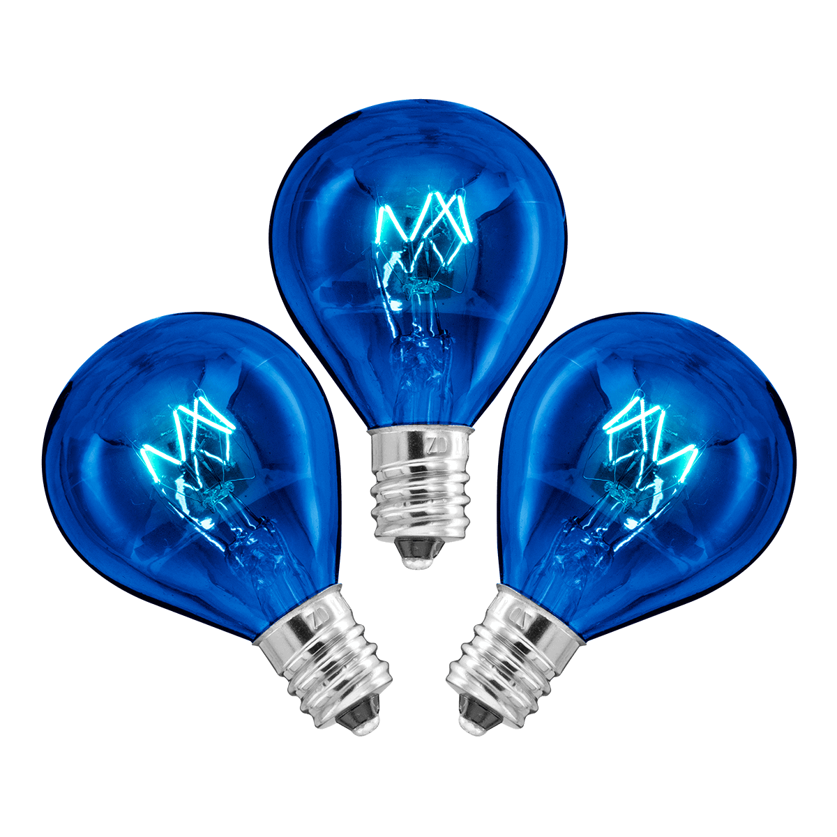 Picture of Scentsy 20 Watt Light Bulbs - 3 Pack – Blue