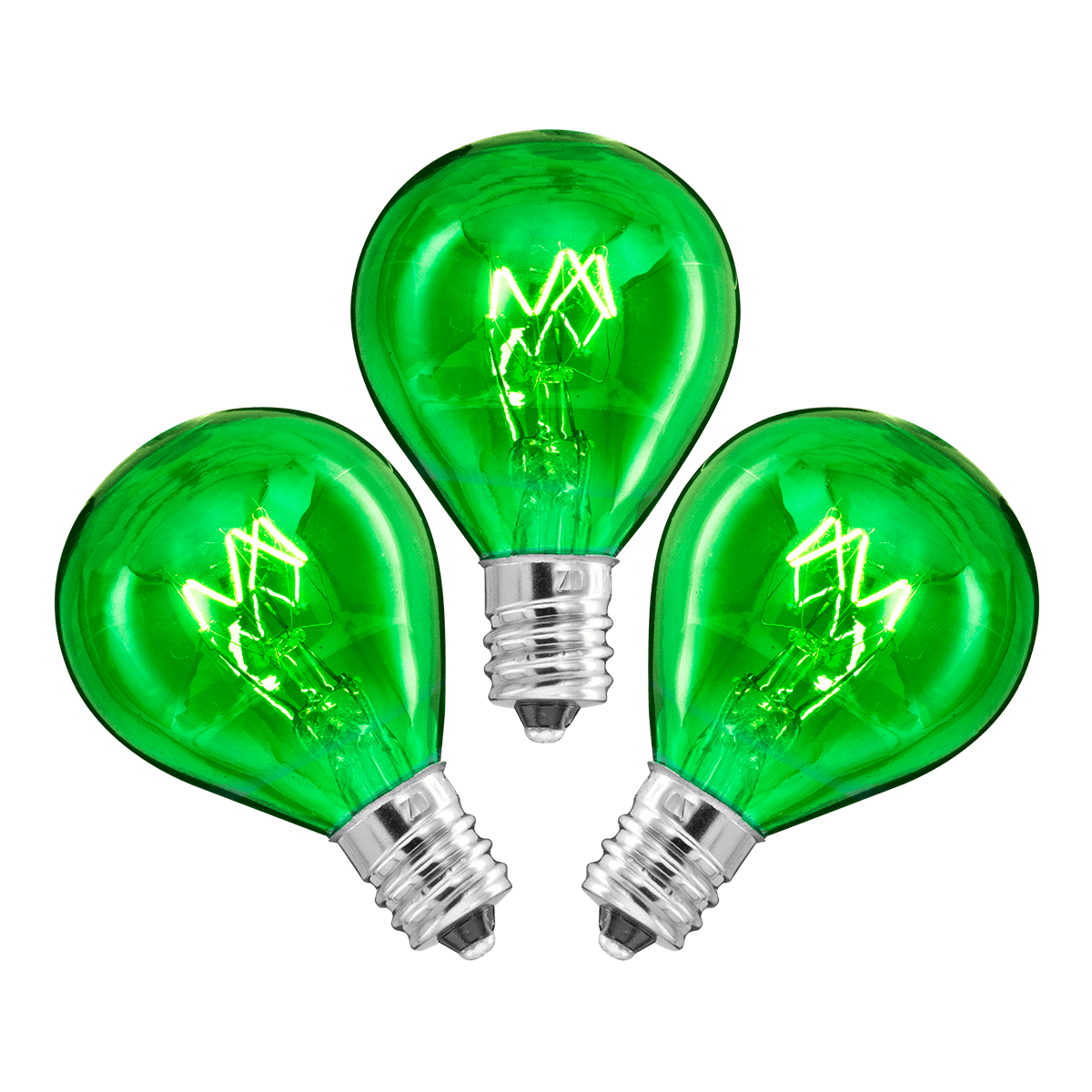 Picture of Scentsy 20 Watt Light Bulbs - 3 Pack – Green