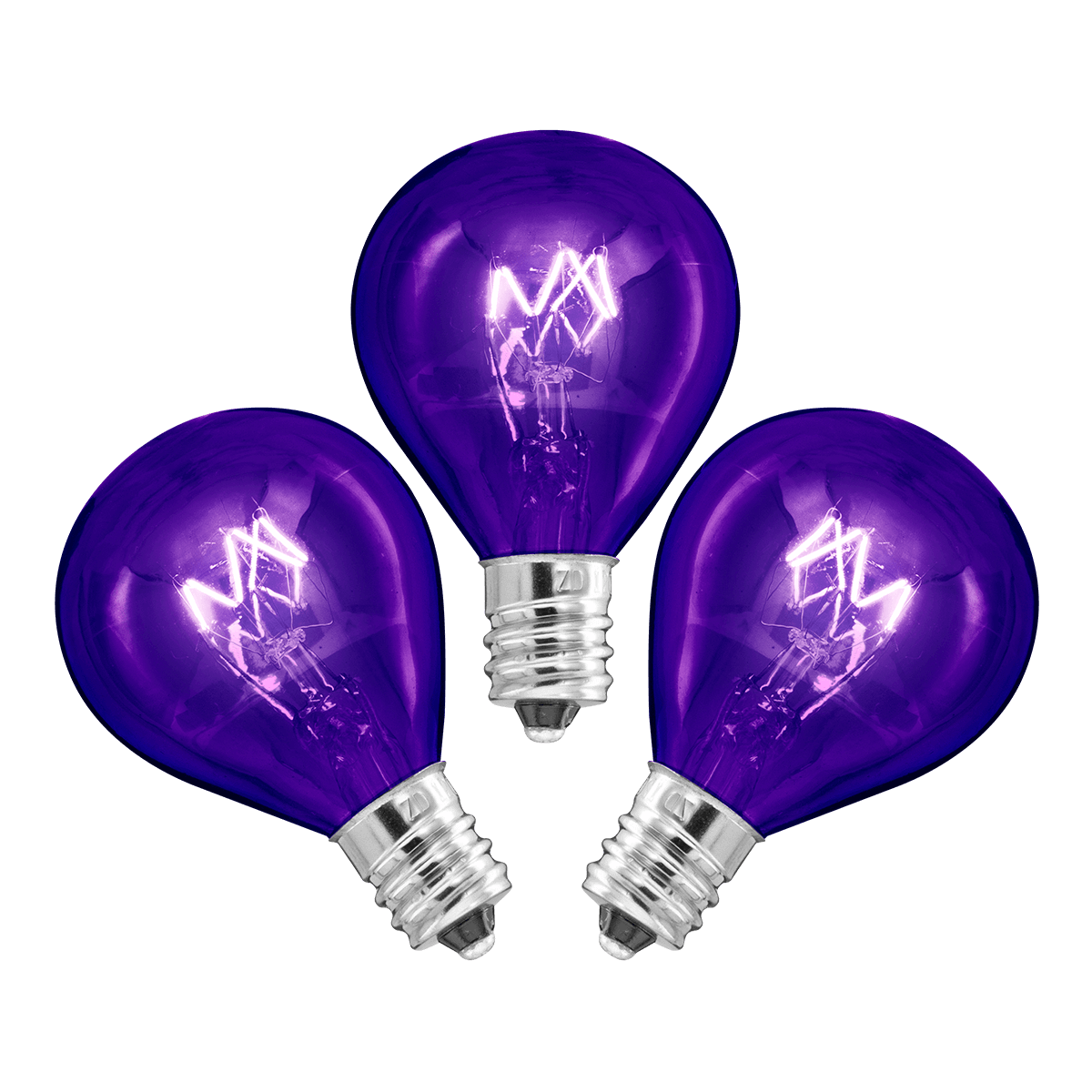 Picture of Scentsy 20 Watt Light Bulbs - 3 Pack – Purple