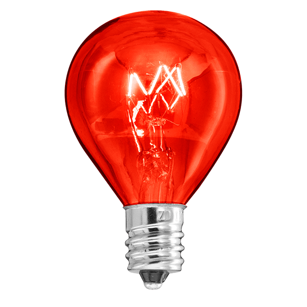 Picture of Scentsy 20 Watt Light Bulb - Red
