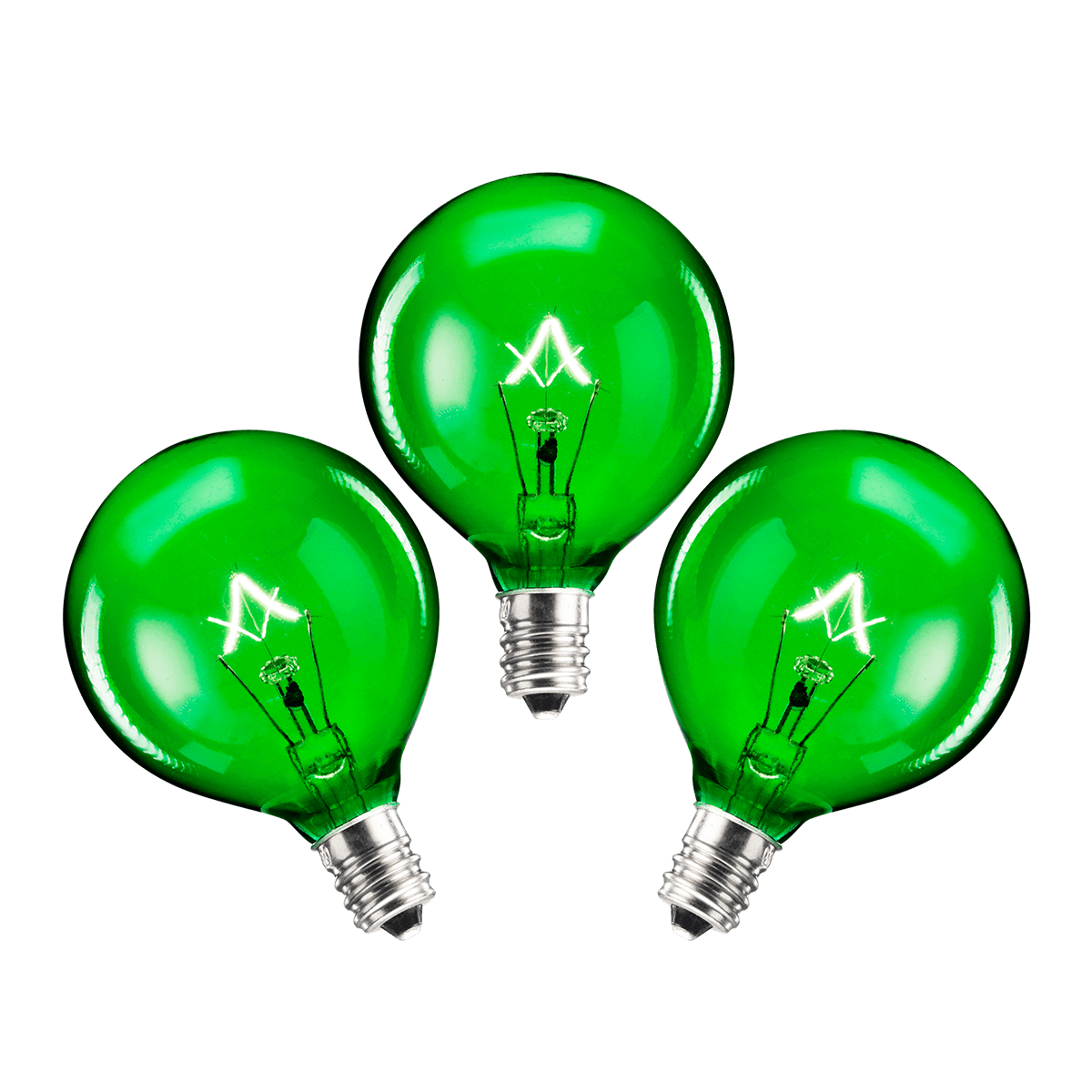 Picture of Scentsy 25 Watt Light Bulbs - 3 Pack – Green