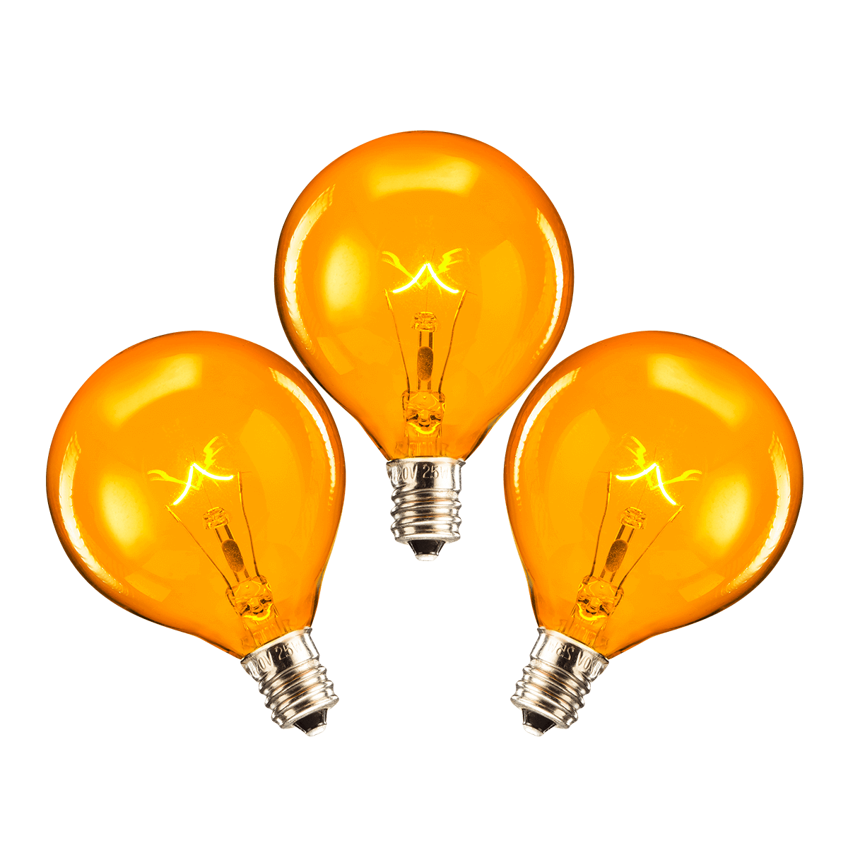 Picture of Scentsy 25 Watt Light Bulbs - 3 Pack – Orange