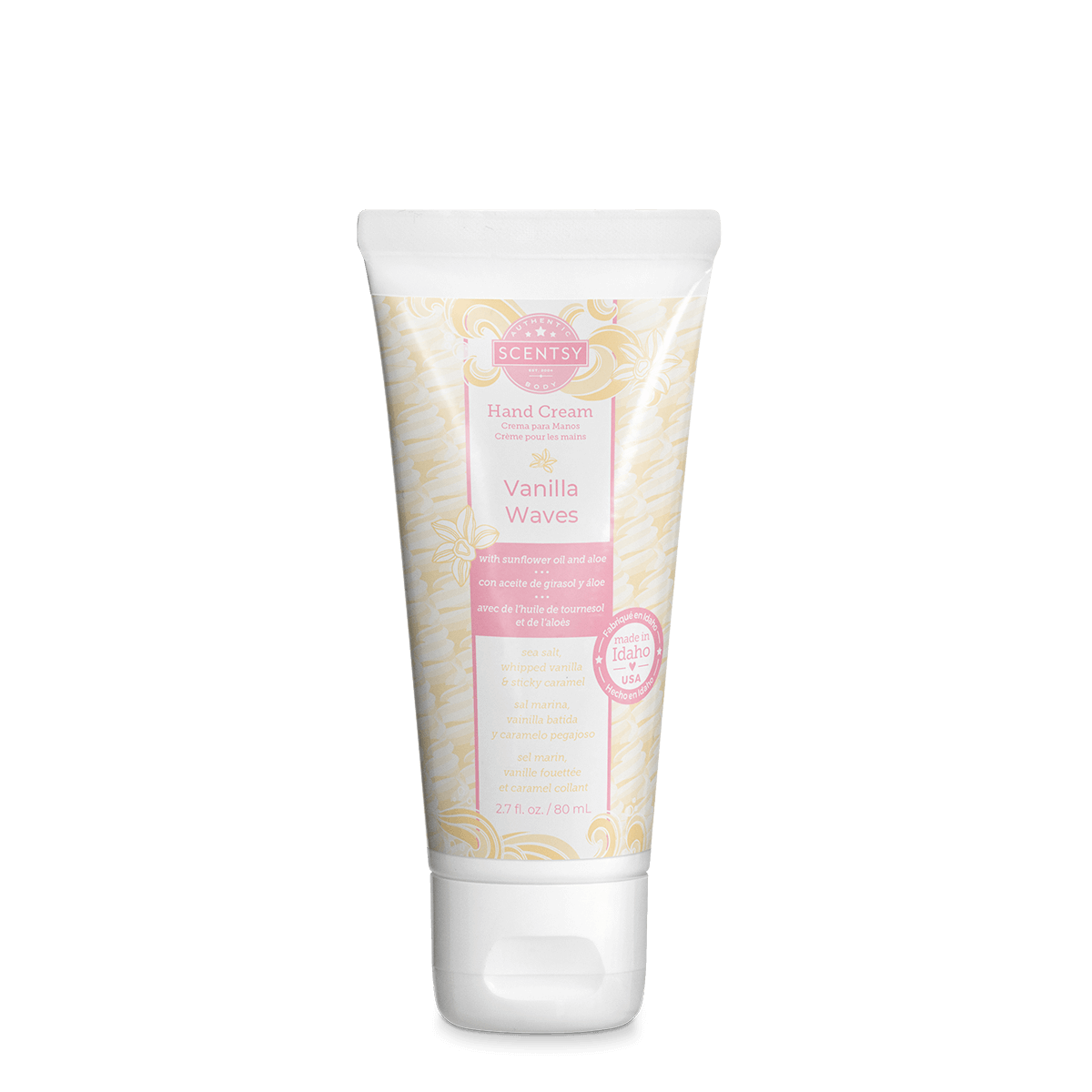 Scentsy Vanilla Waves Hand Cream | Home Fragrance Biz | USA