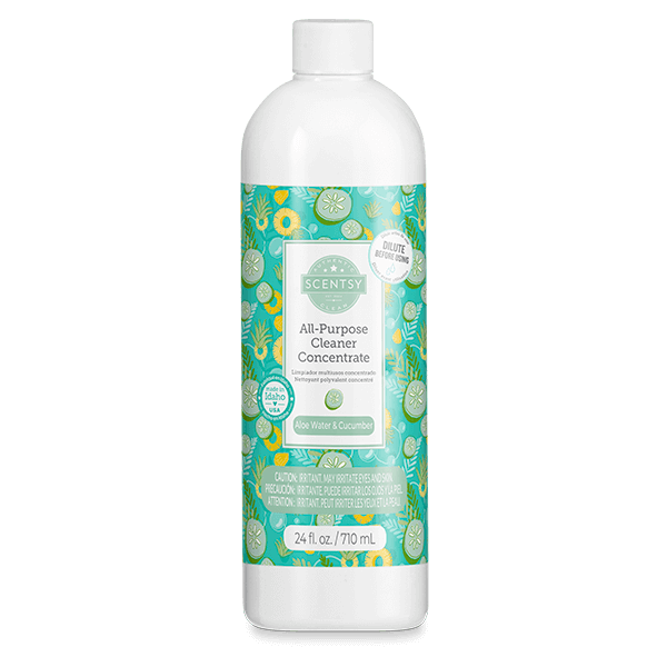 Scentsy Aloe Water & Cucumber AllPurpose Cleaner Concentrate Home