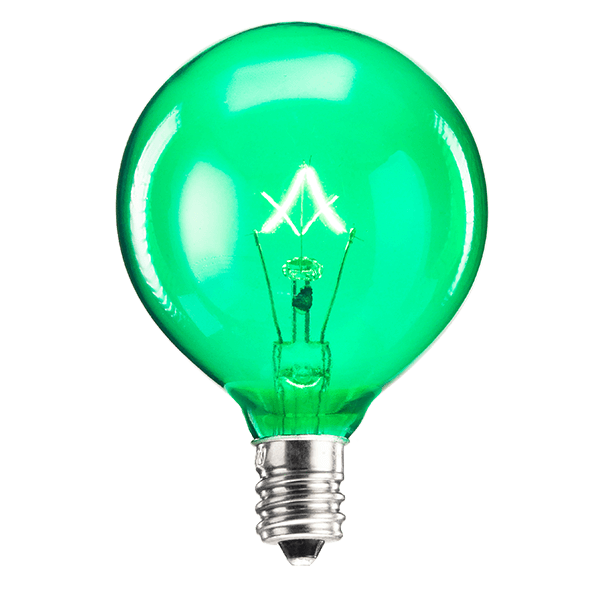 Picture of Scentsy 25 Watt Light Bulb - Green