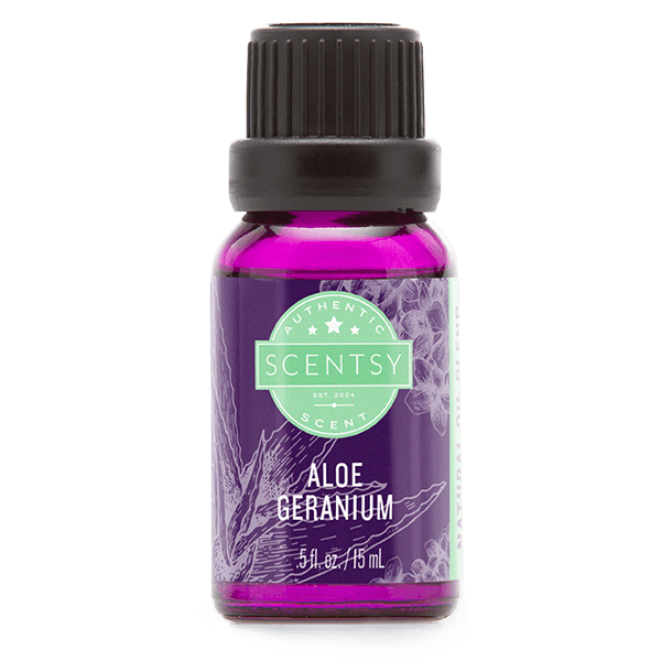 Picture of Scentsy Aloe Geranium Natural Oil Blend