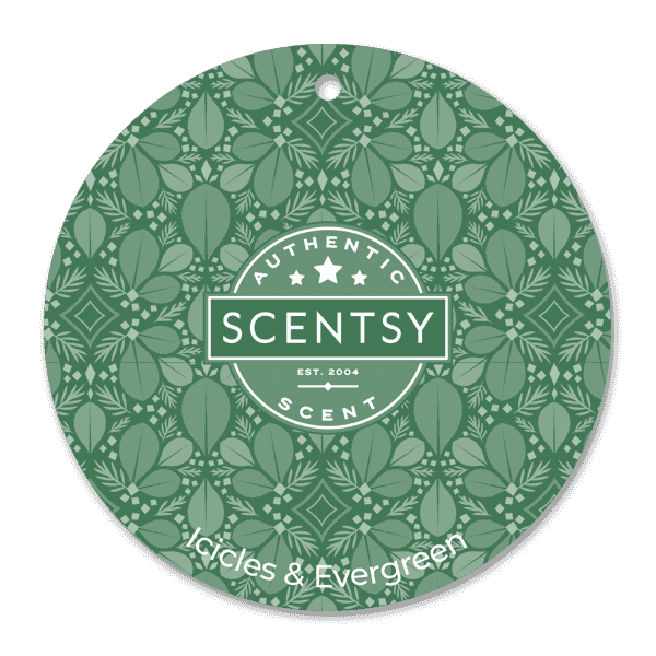 Picture of Scentsy Icicles & Evergreen Scent Circle