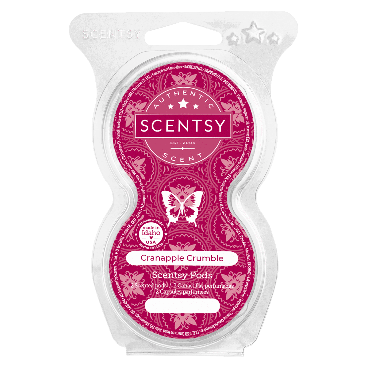 Cranapple Crumble Scentsy Pod Twin Pack