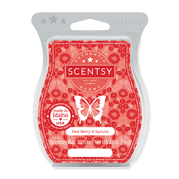 Picture of Scentsy Red Berry & Spruce Scentsy Bar