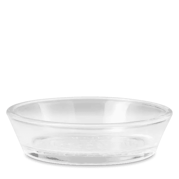 Straight Clear Glass Dish