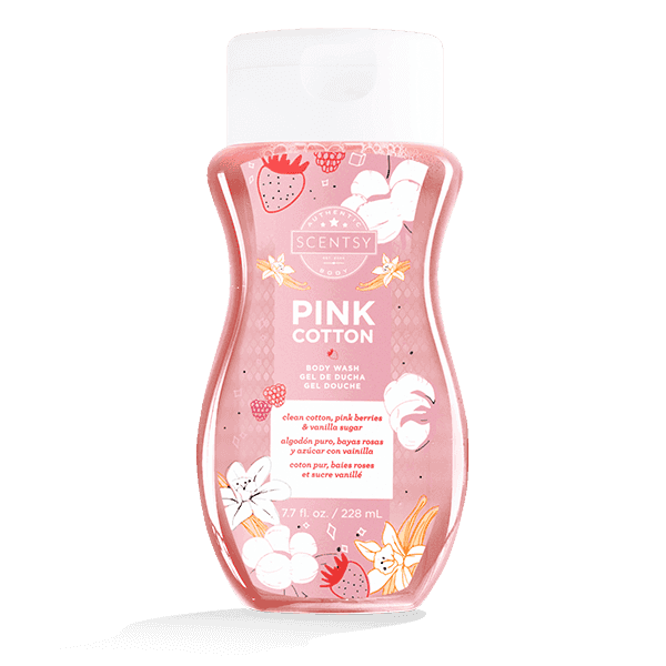 Picture of Scentsy Pink Cotton Body Wash