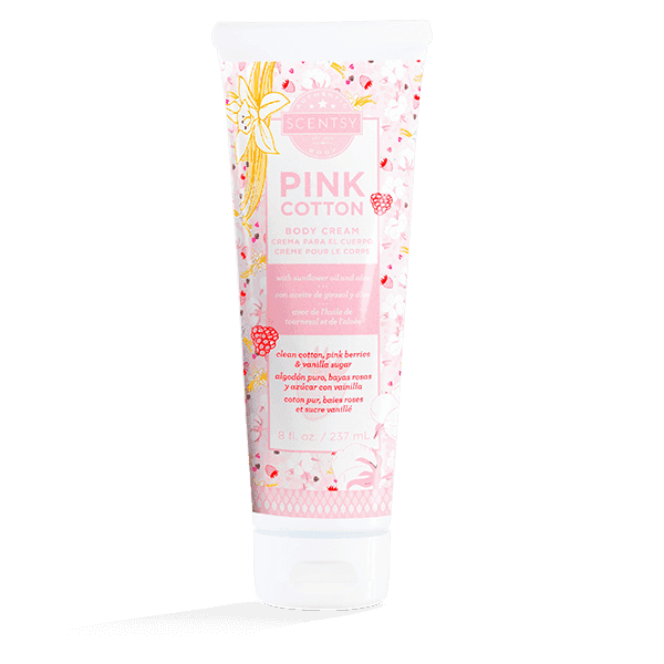 Picture of Scentsy Pink Cotton Body Cream