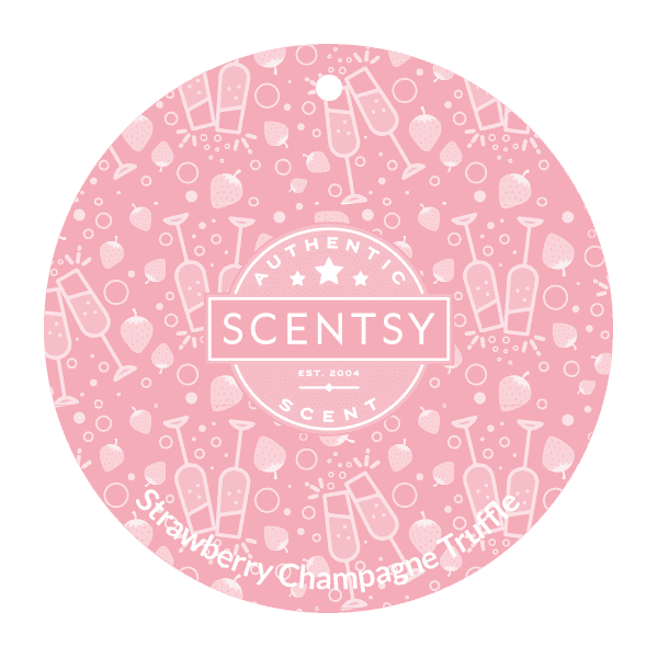 Picture of Scentsy Strawberry Champagne Truffle Scent Circle