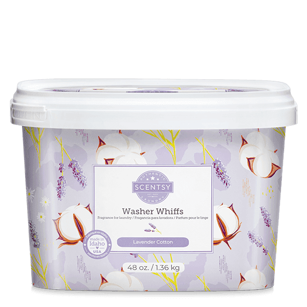 Lavender Cotton Washer Whiffs Tub