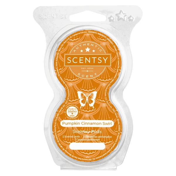 Pumpkin Cinnamon Swirl Scentsy Pod Twin Pack