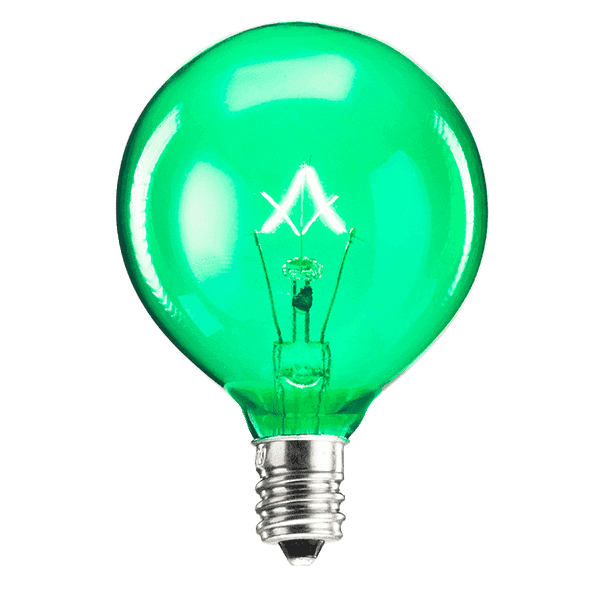25 Watt Light Bulb - Green