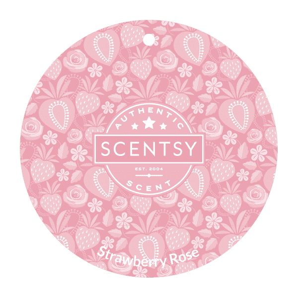 Picture of Scentsy Strawberry Rose Scent Circle