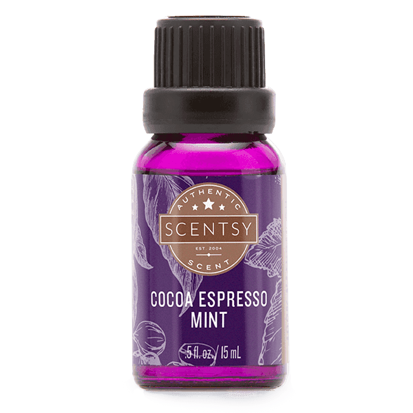 Picture of Scentsy Cocoa Espresso Mint Natural Oil Blend