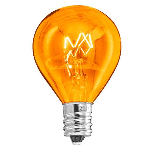 20 Watt Light Bulb - Orange