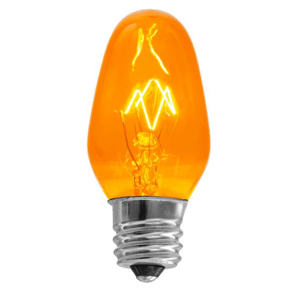 15 Watt Light Bulb - Orange