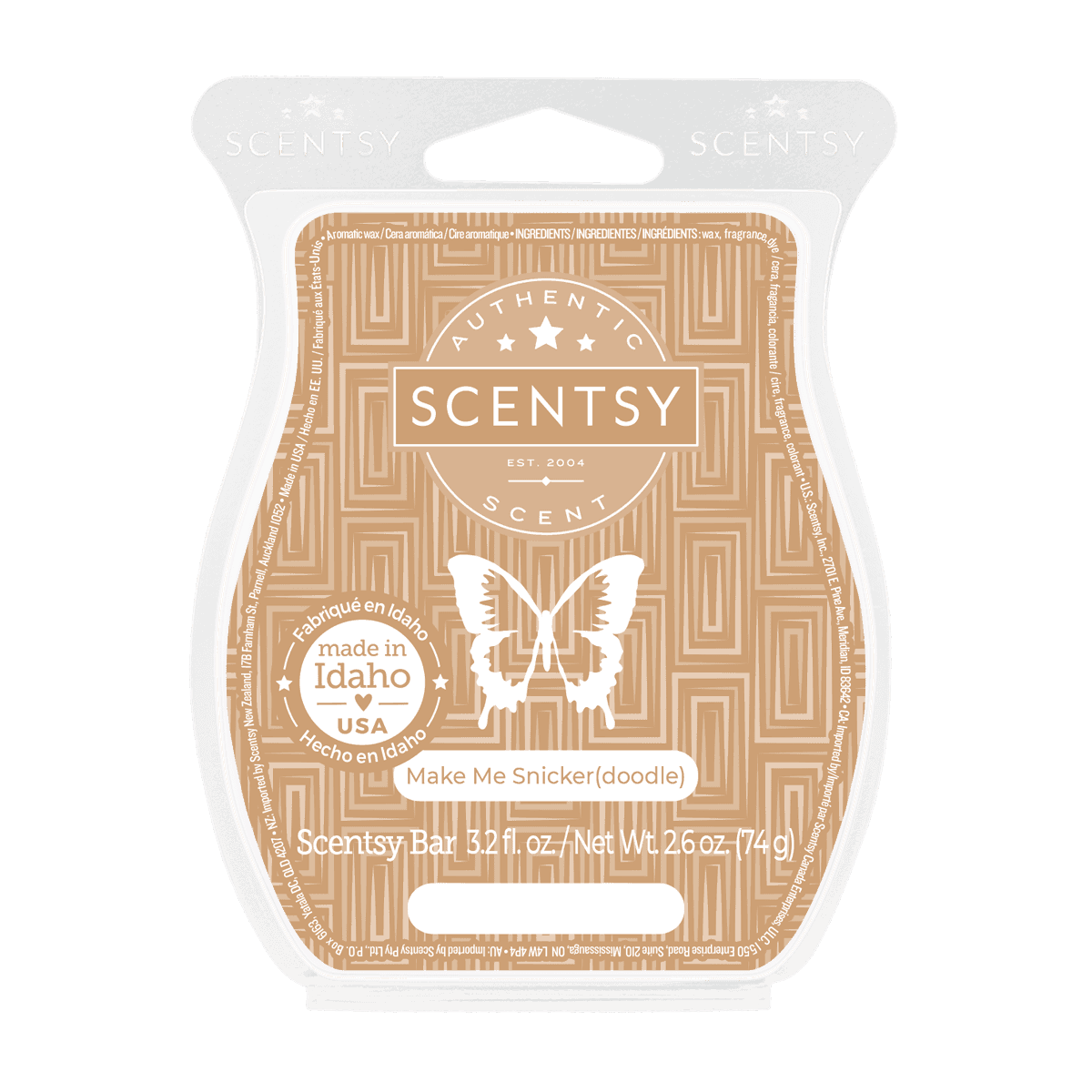 Make Me Snicker(doodle) Scentsy Bar