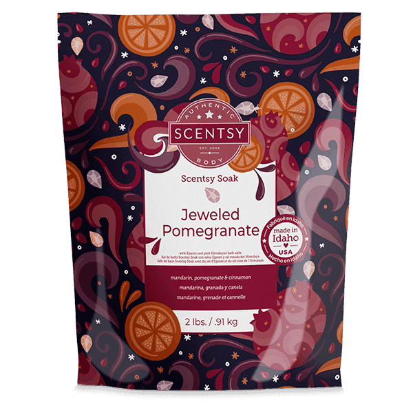 Picture of Scentsy Jeweled Pomegranate Scentsy Soak
