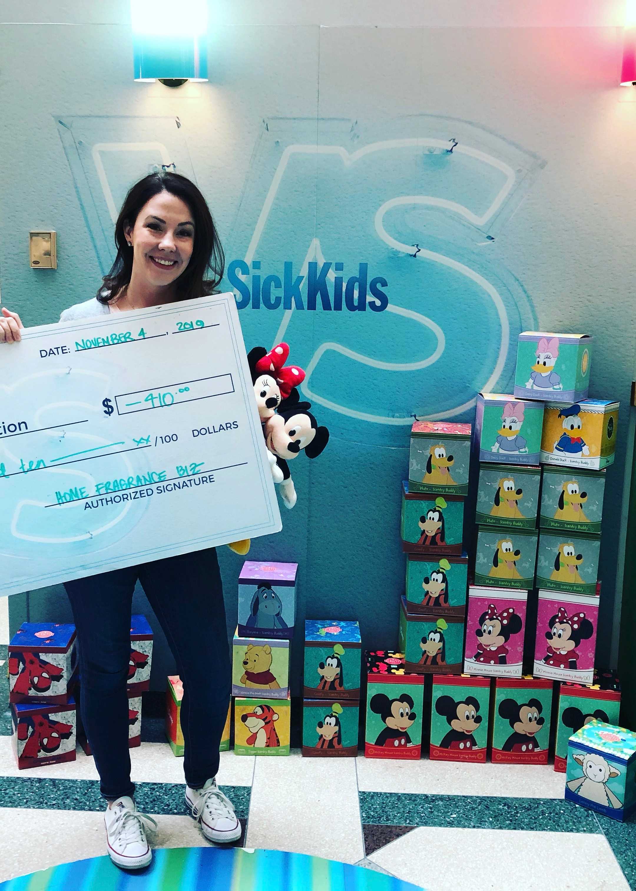 Picture of Kathryn Gibson at SickKids