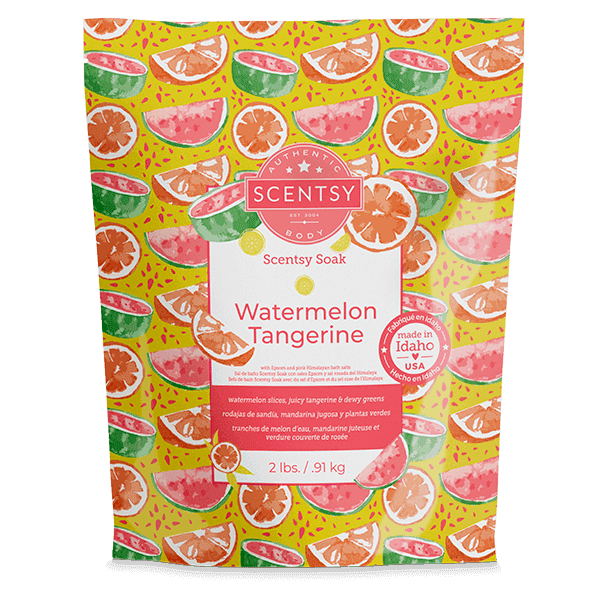 Watermelon Tangerine Scentsy Soak