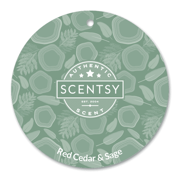 Picture of Scentsy Red Cedar & Sage Scent Circle
