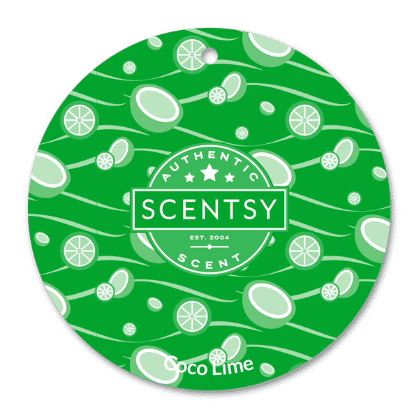 Picture of Scentsy Coco Lime Scent Circle