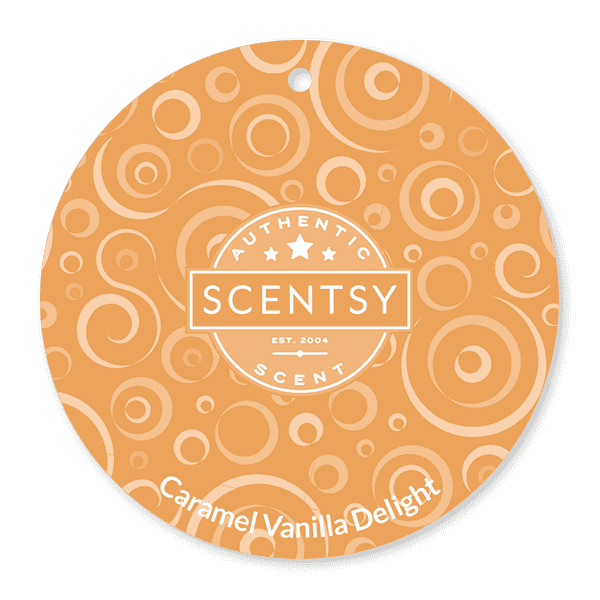Picture of Scentsy Caramel Vanilla Delight Scent Circle