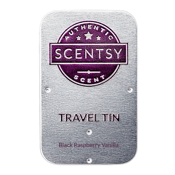 Picture of Scentsy Black Raspberry Vanilla Travel Tin