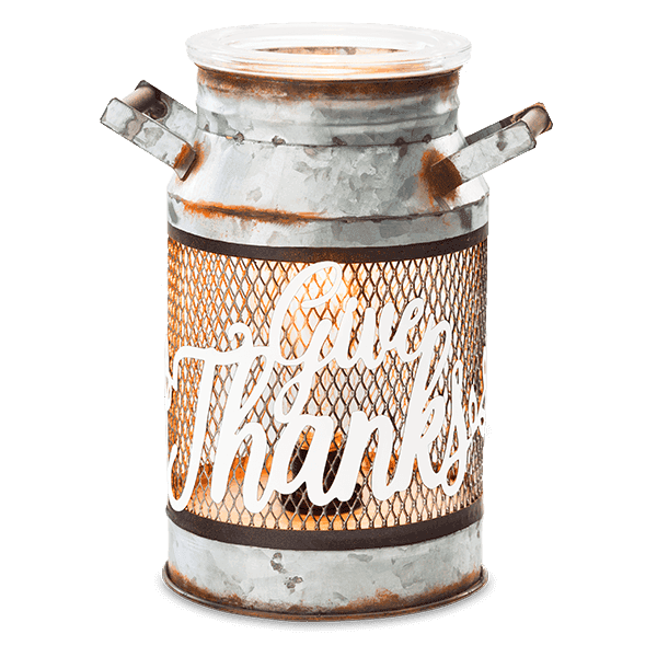 Picture of Scentsy Give Thanks Milk Can Warmer