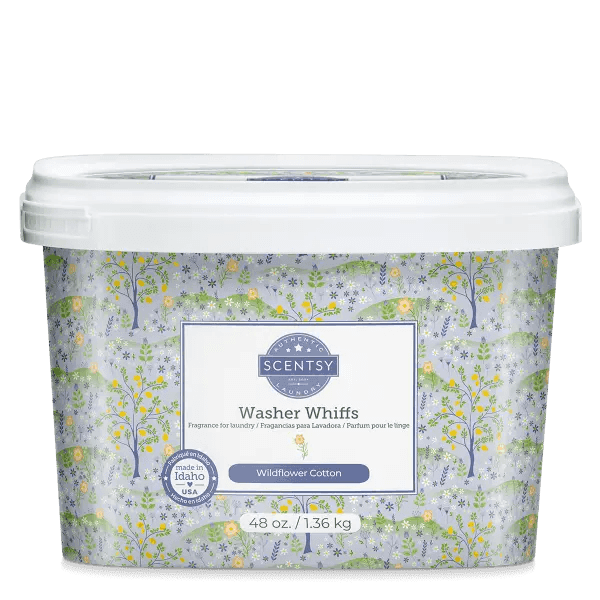 Wildflower Cotton Washer Whiffs Tub