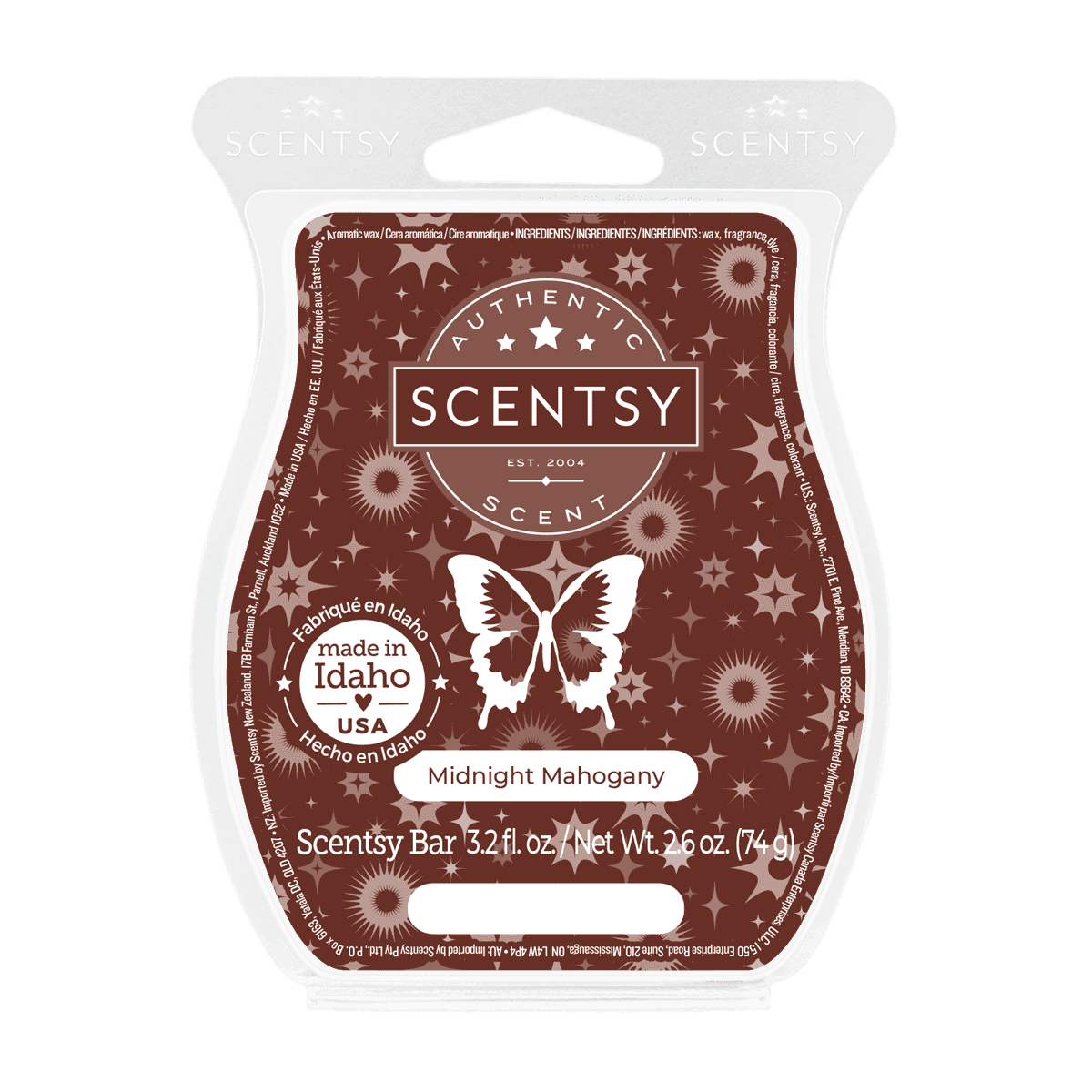 Midnight Mahogany Scentsy Bar