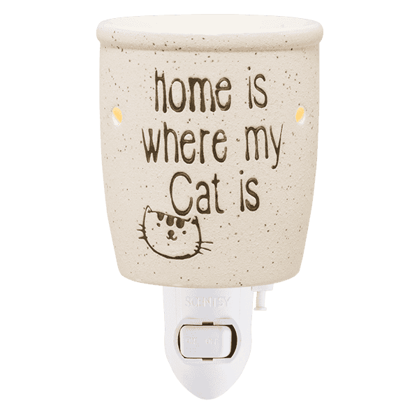 Picture of Scentsy Home Is Where My Cat Is Mini Warmer