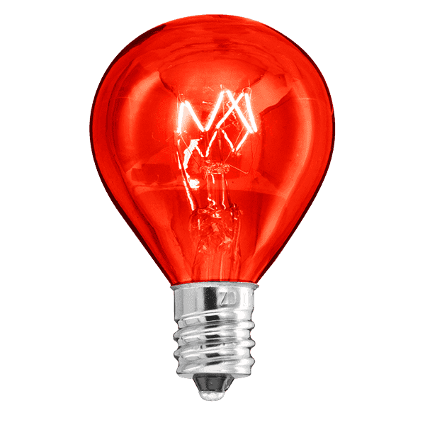 Picture of Scentsy 20 Watt Light Bulb - Red