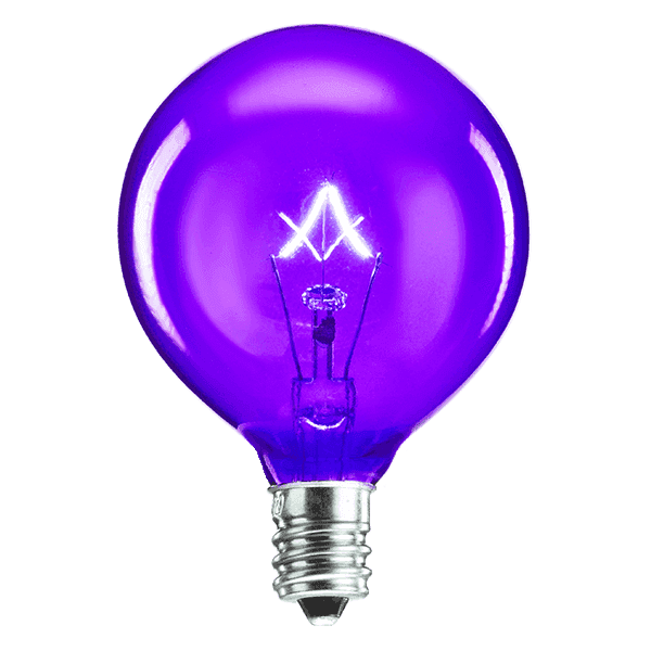 25 Watt Light Bulb - Purple